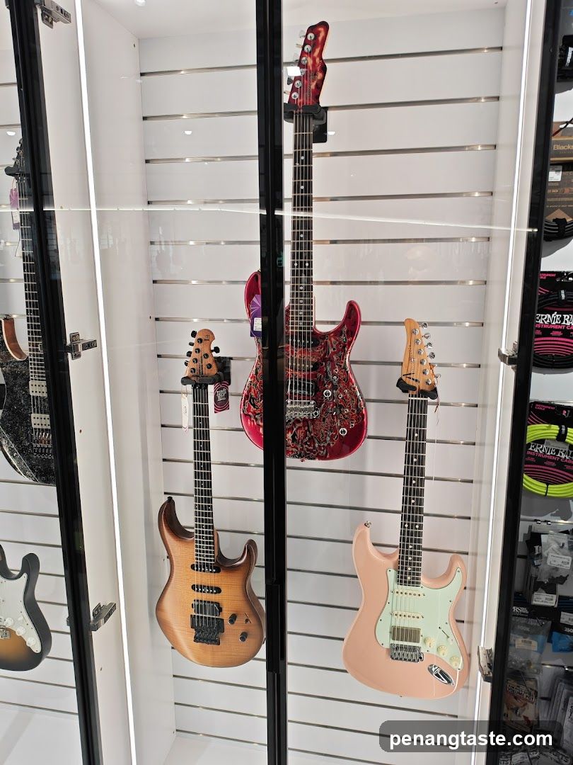 Guitars on Display