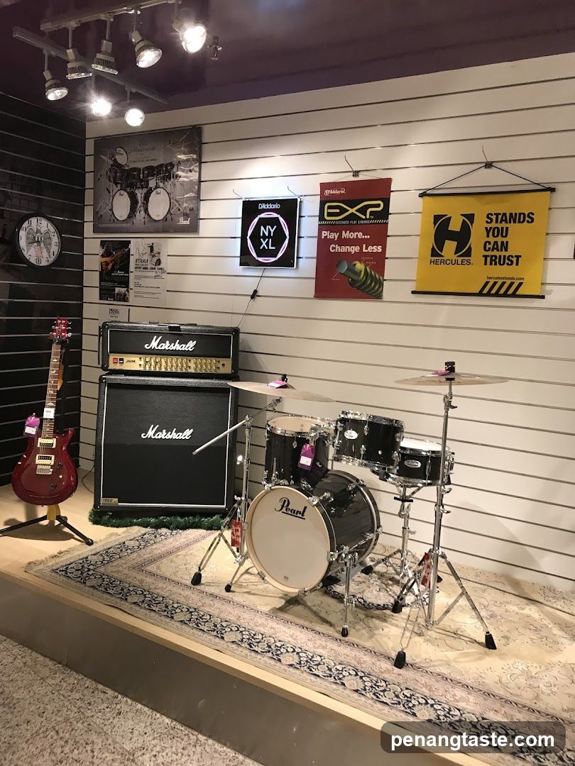 Musical Instruments Display