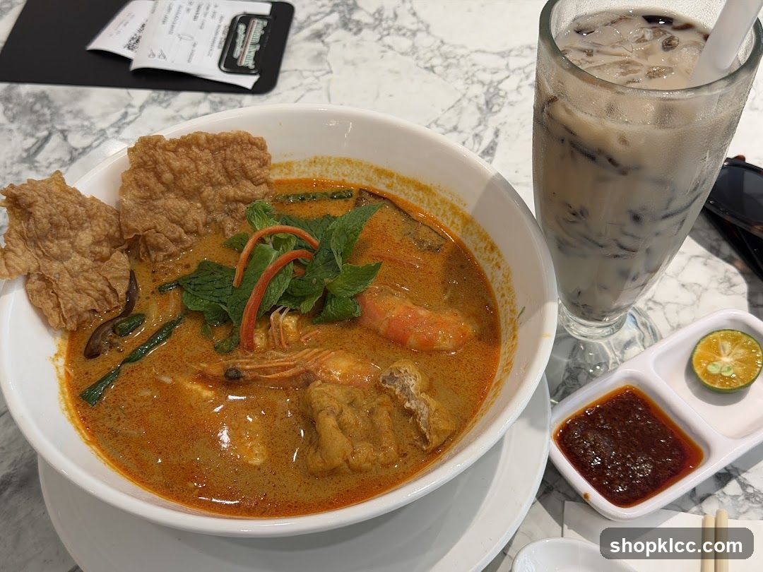 Laksa and Drink
