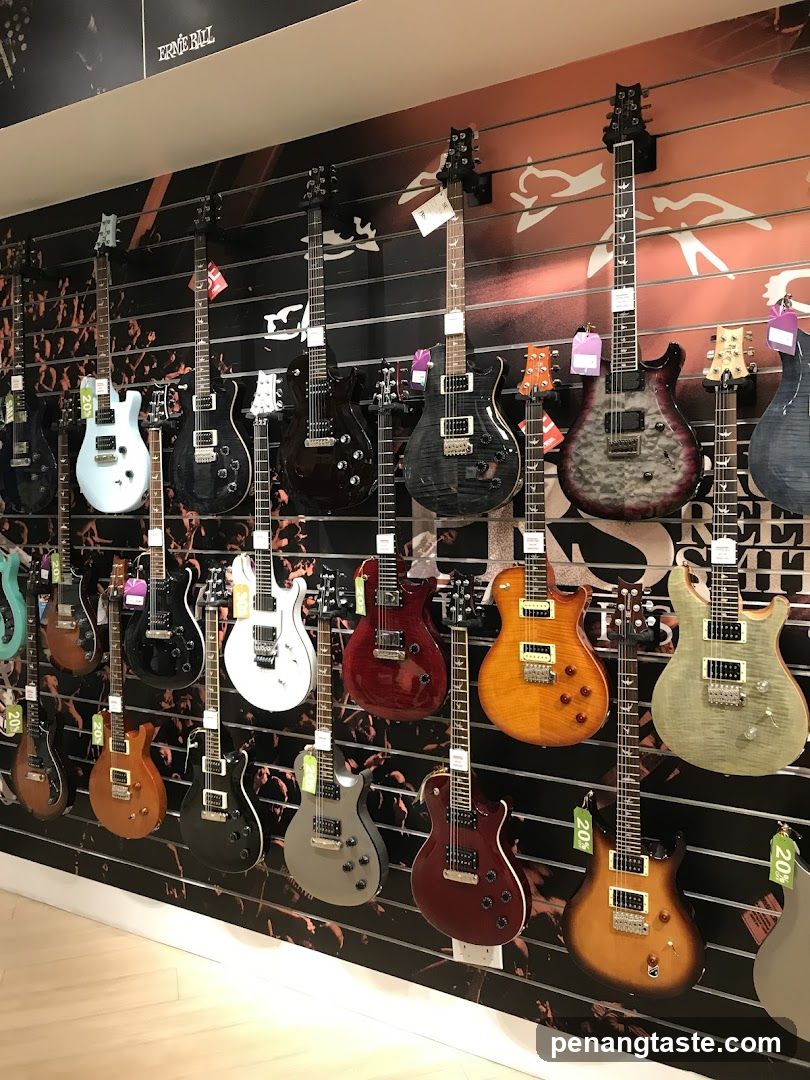 Guitars on Display