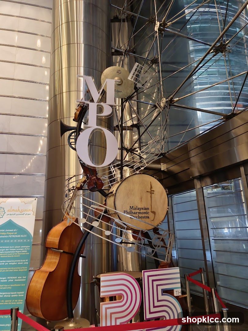Malaysian Philharmonic Orchestra 25th Anniversary Display