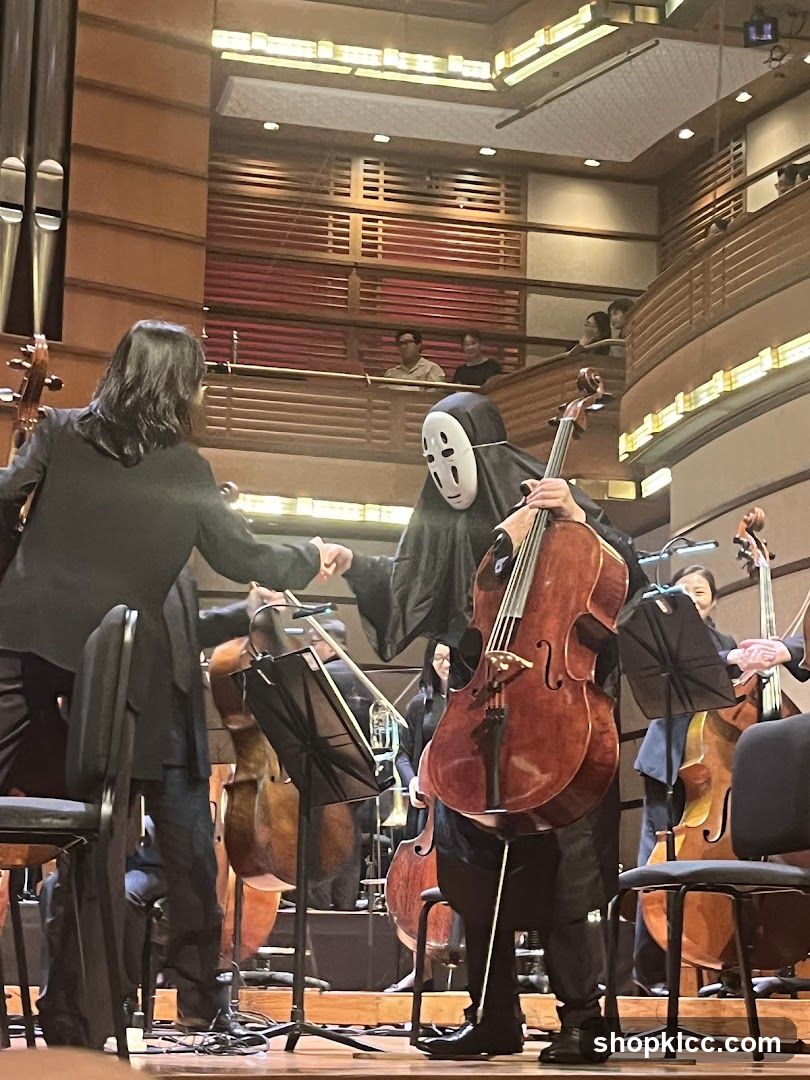 Orchestra Performance with No-Face Character