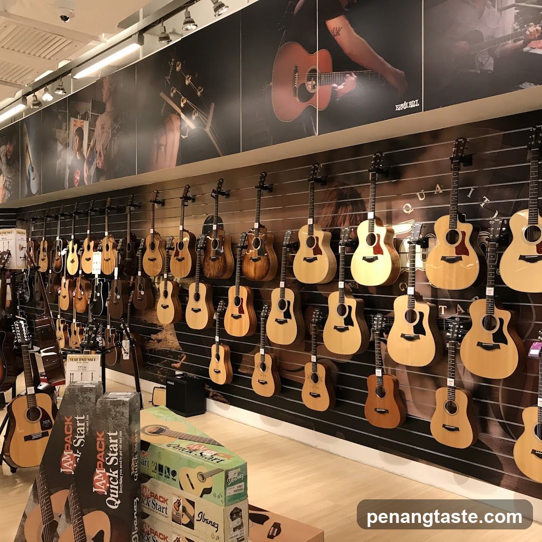 Guitar Store Display