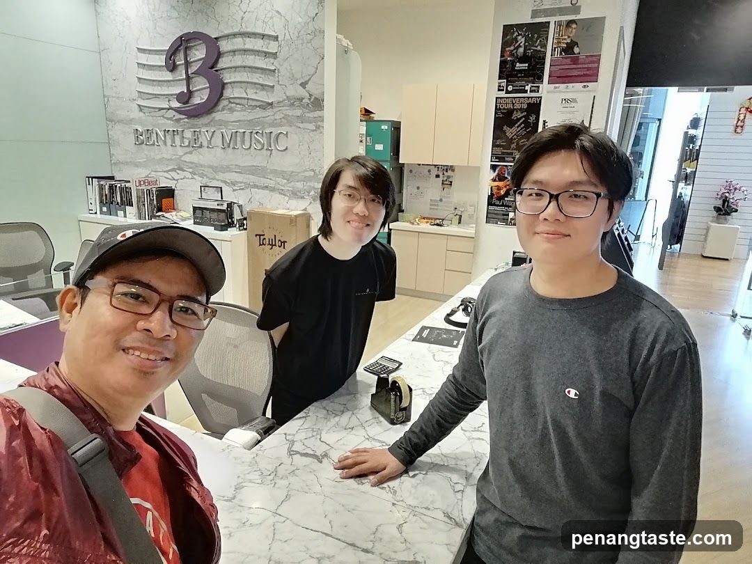 Bentley Music Store Interior