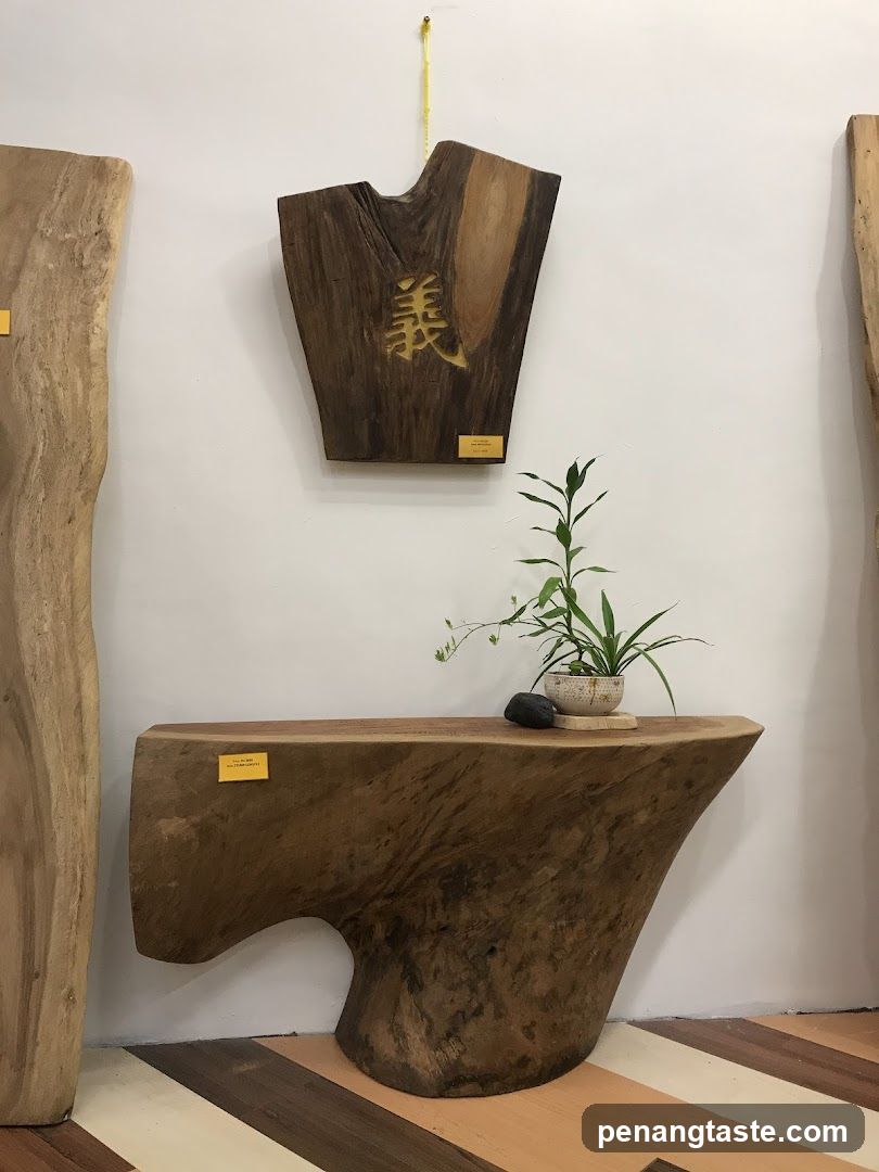 Wooden Furniture Display