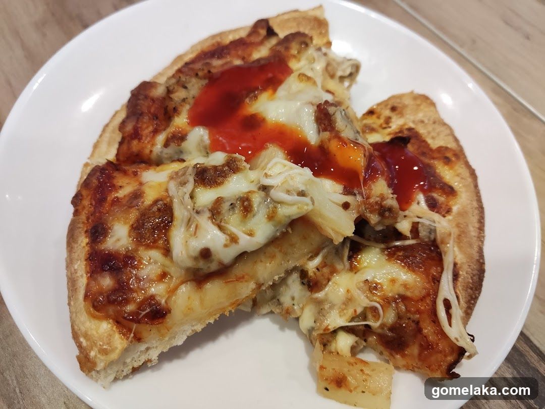 Pizza on Plate