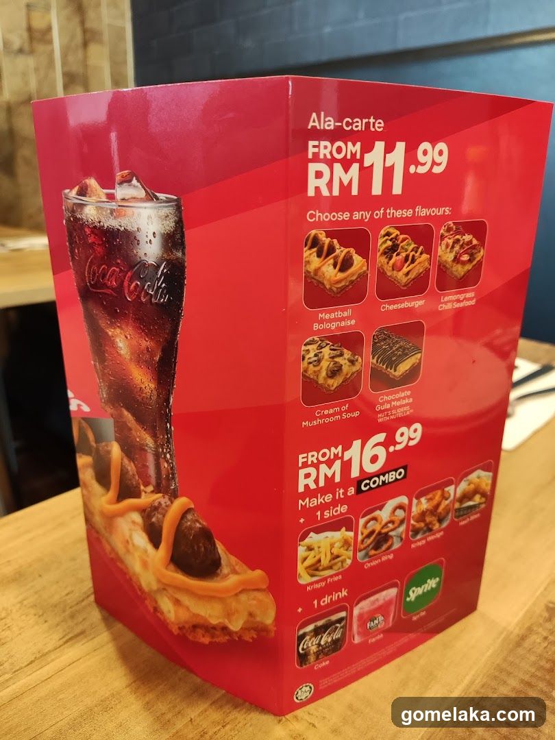 Red Menu Box