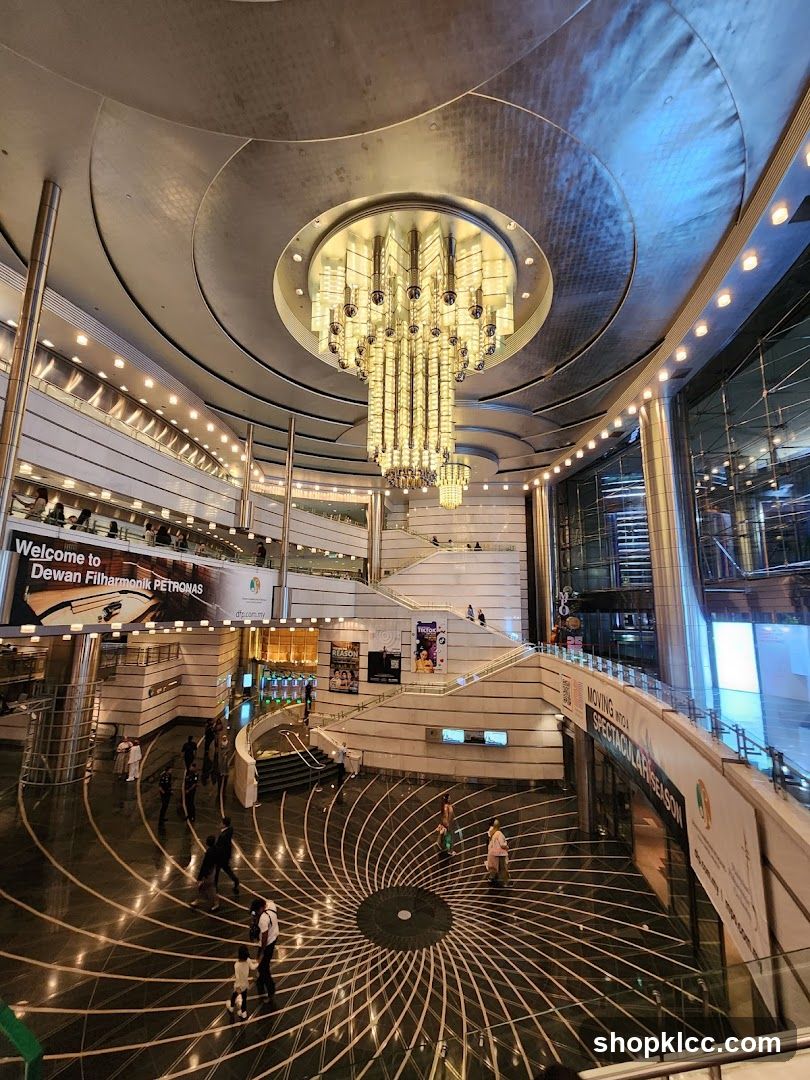 Grand Interior with Chandelier