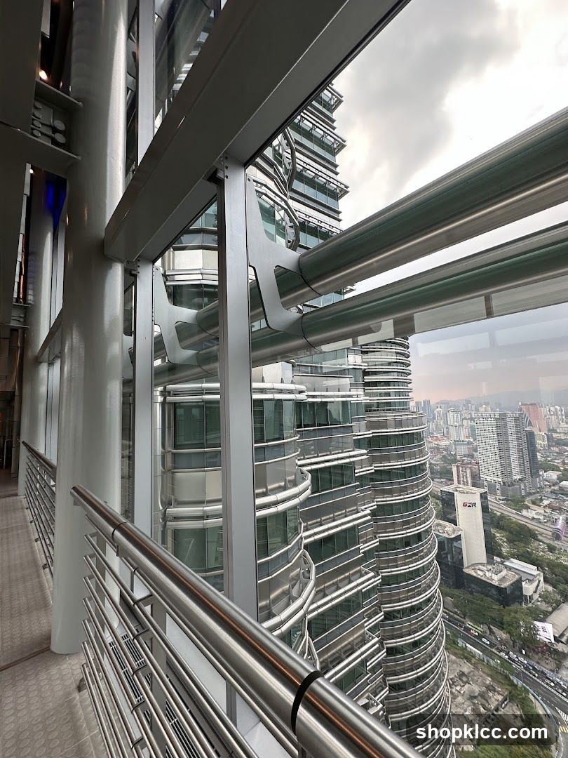 Skybridge View of Twin Towers