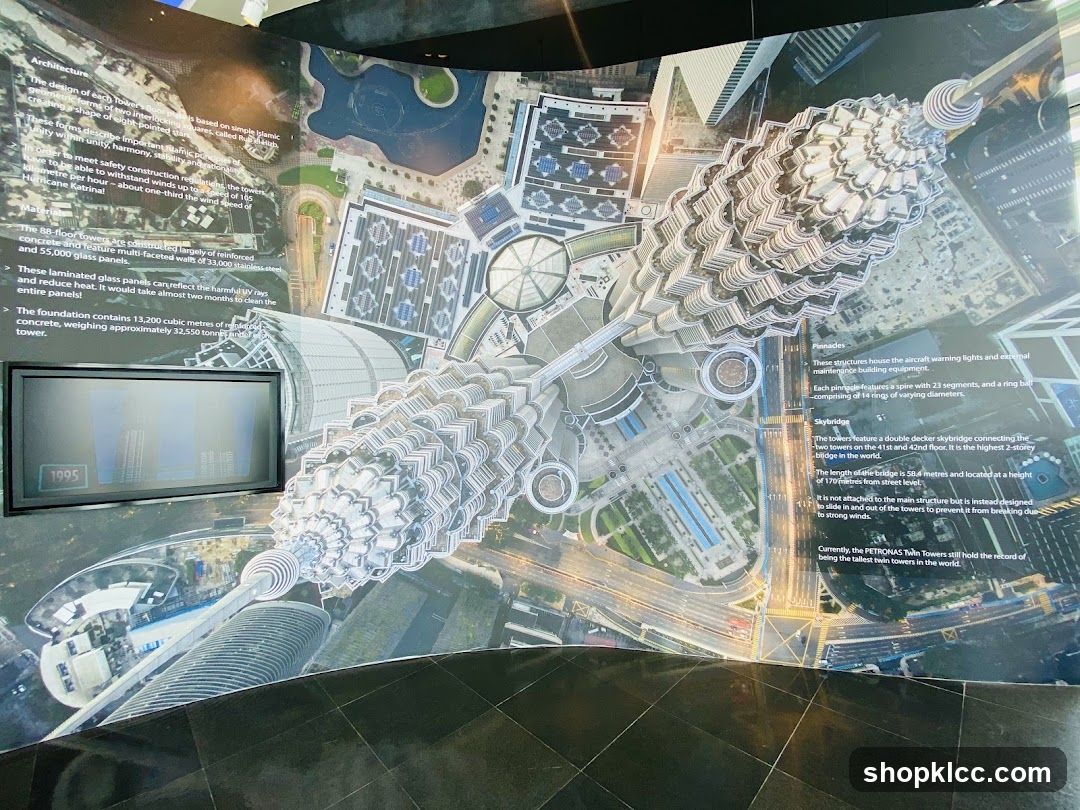 Petronas Twin Towers Information Display