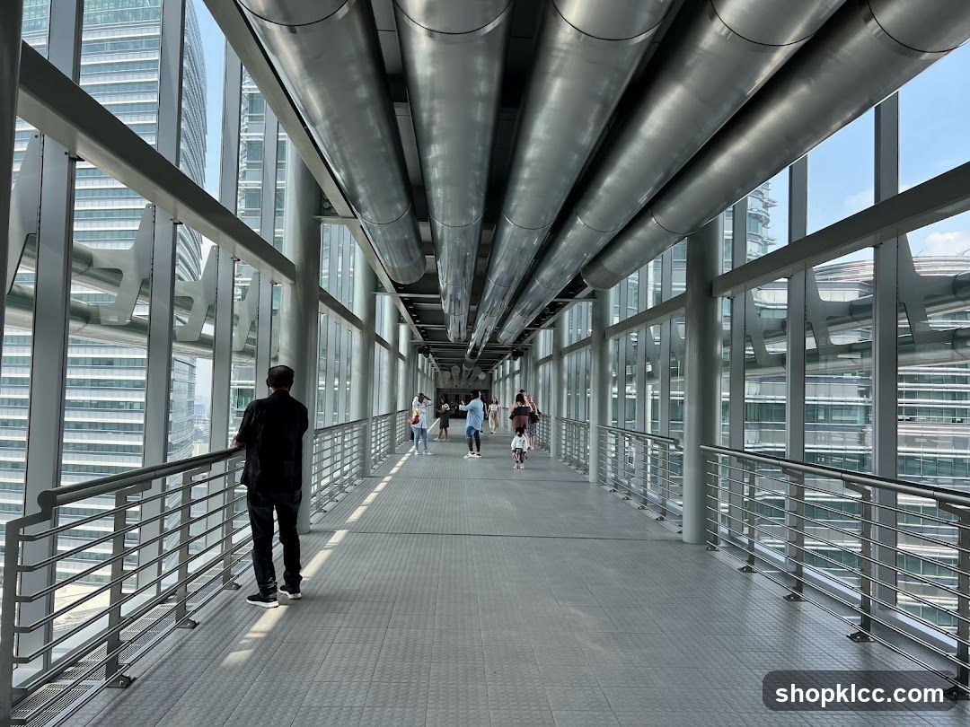 Skybridge with People