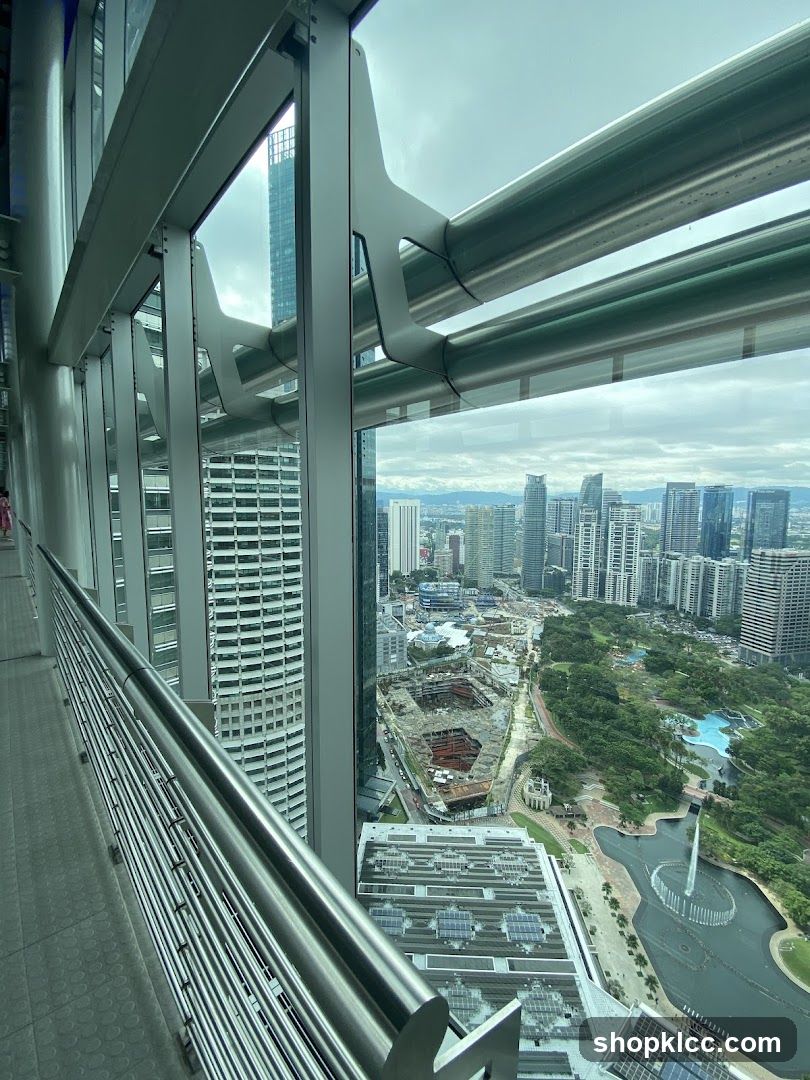 Cityscape View from a High-Rise Building