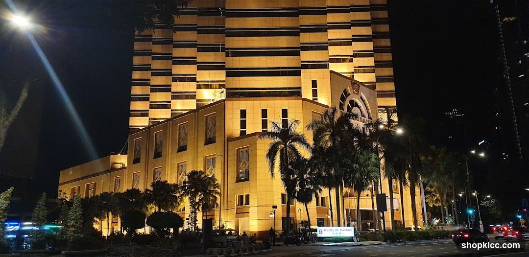 Public Bank Building at Night