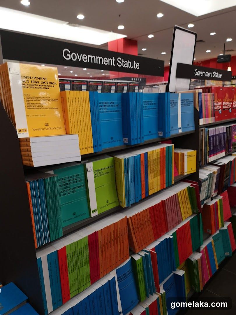 Government Statute Section in Bookstore