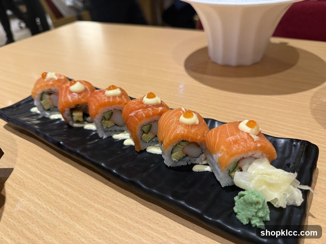 Salmon Sushi Rolls