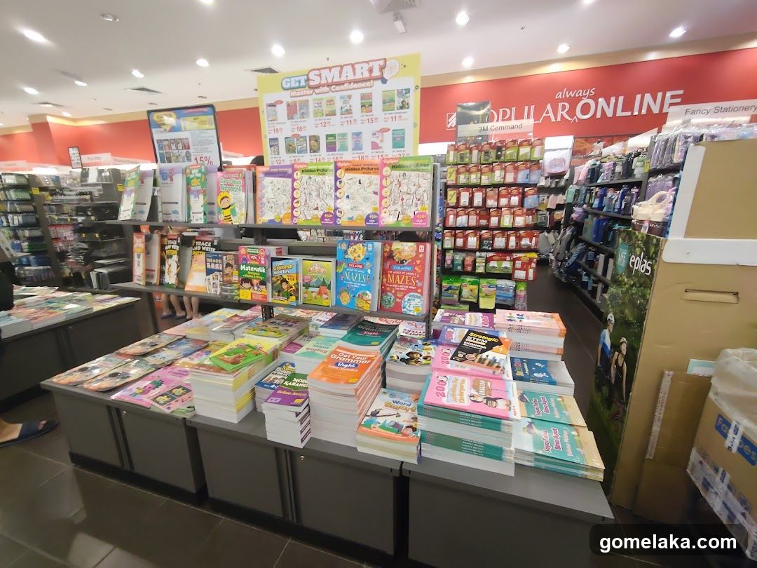 Stationery and Bookstore Interior