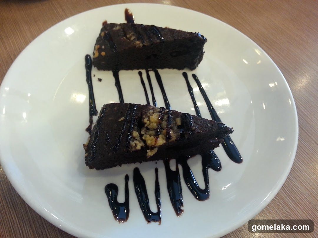 Chocolate Brownies on Plate