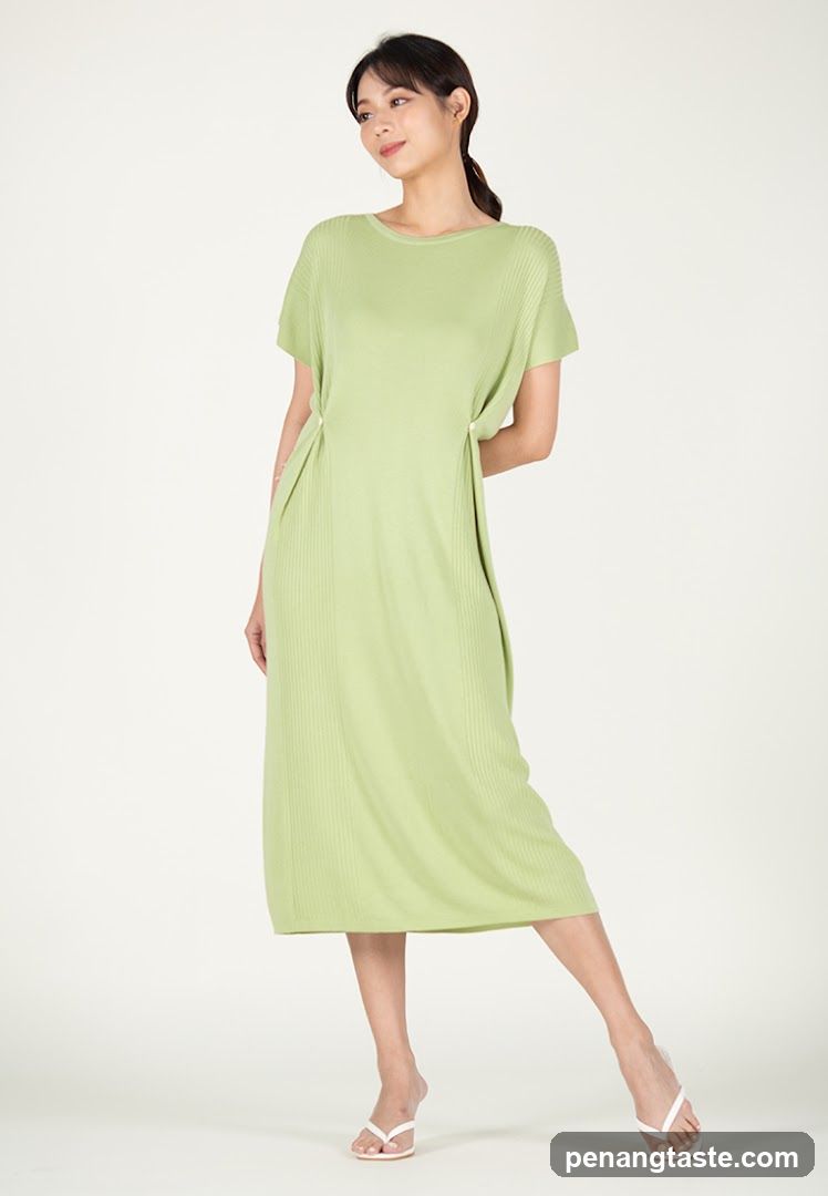 Woman in Green Dress