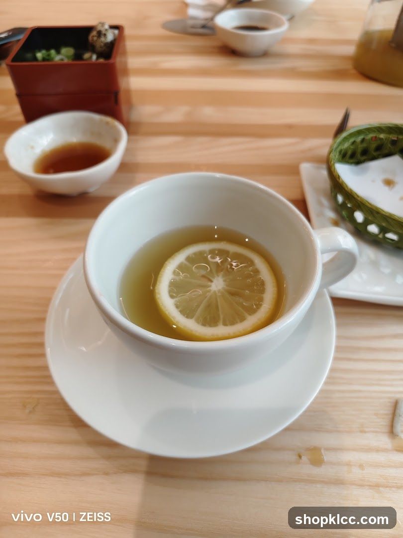 Tea with Lemon Slice