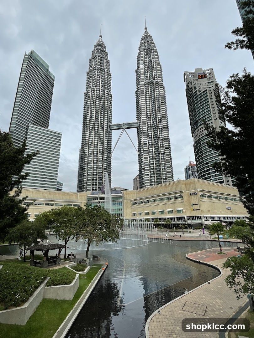 Petronas Towers and Fountain