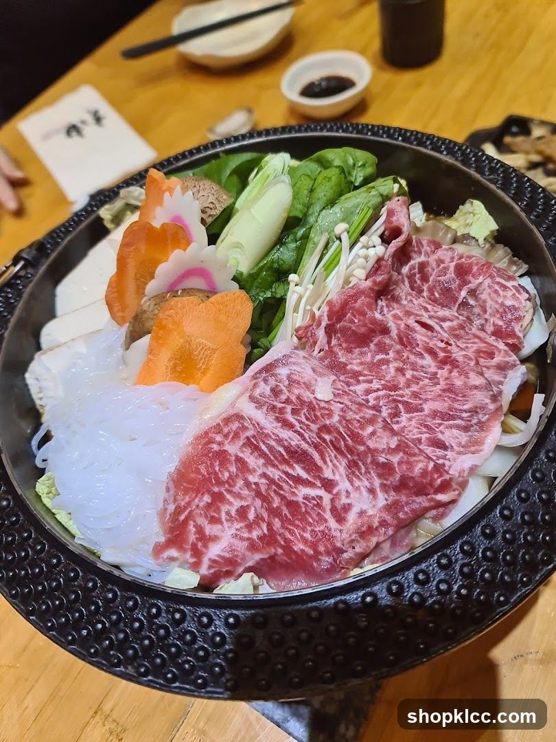 Sukiyaki Hot Pot