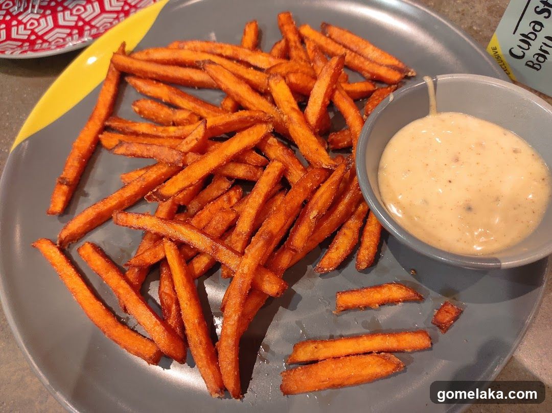 Sweet Potato Fries with Dip