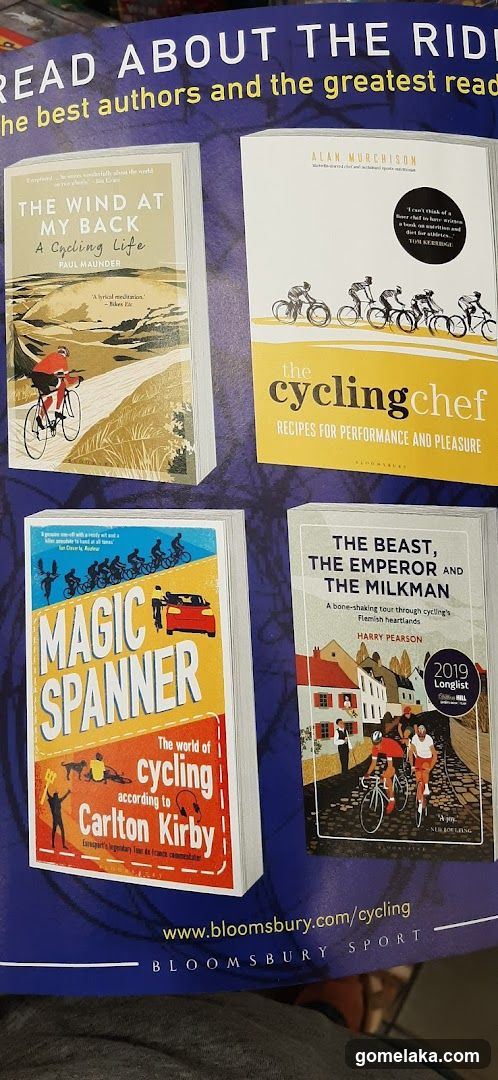 Cycling Books Display