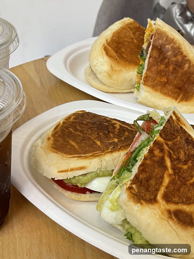 Sandwiches and Drinks
