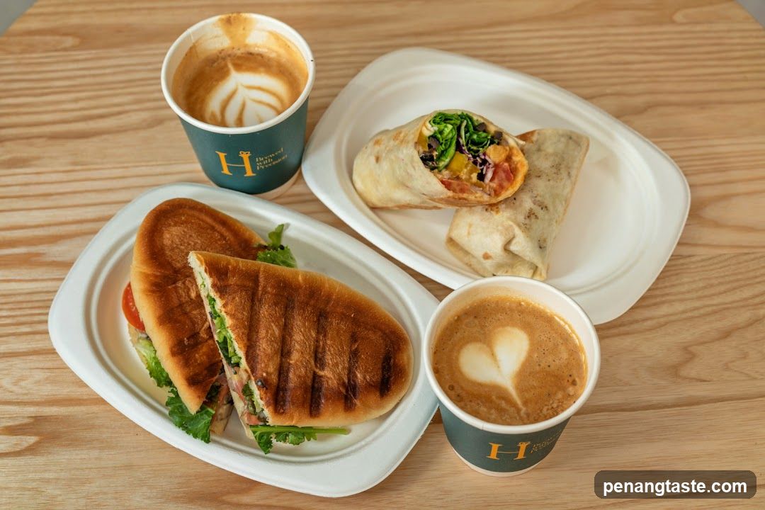Coffee and Sandwiches