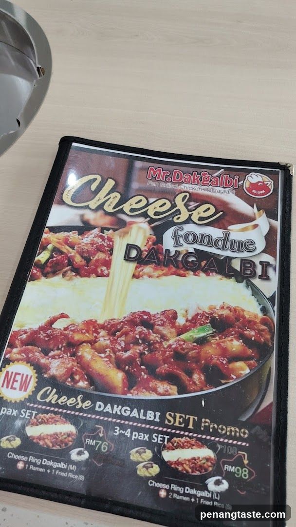 Mr. Dakgalbi Cheese Fondue Dakgalbi Set Promo