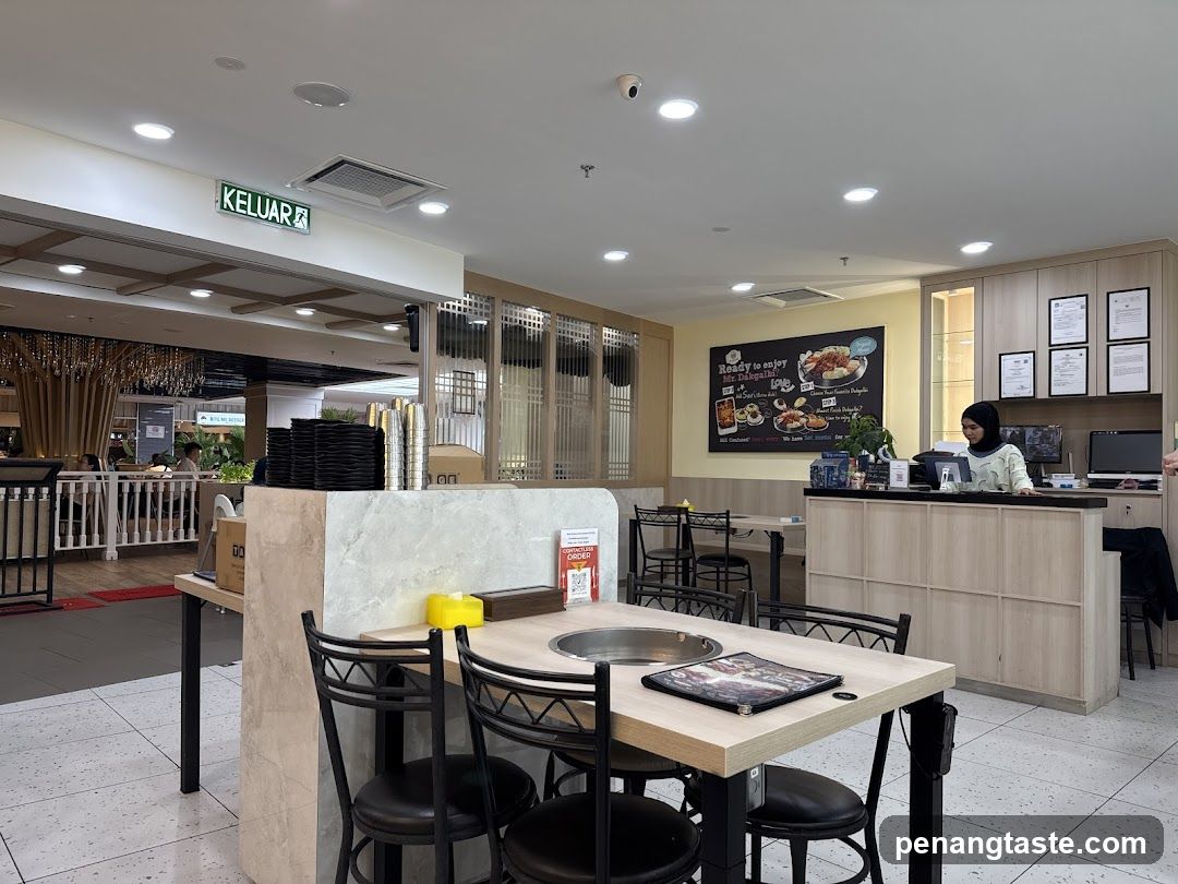 Restaurant Interior with Staff and Seating