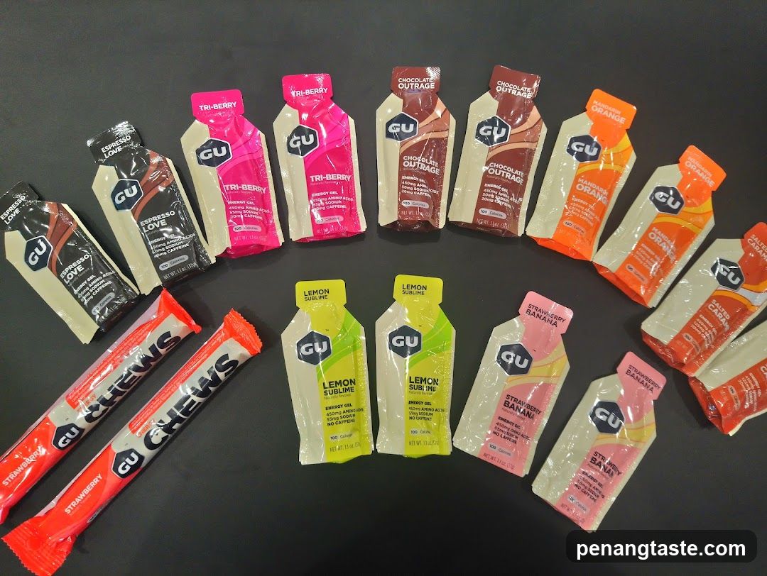 GU Energy Gels and Chews