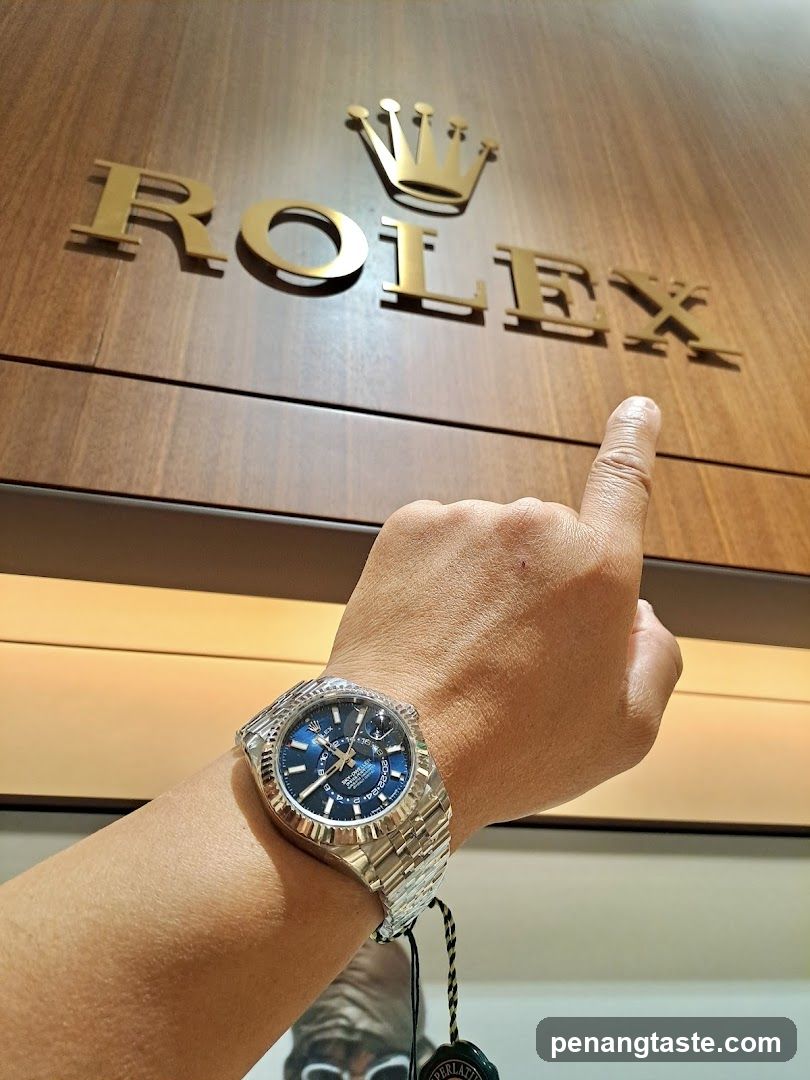 Rolex Watch Display