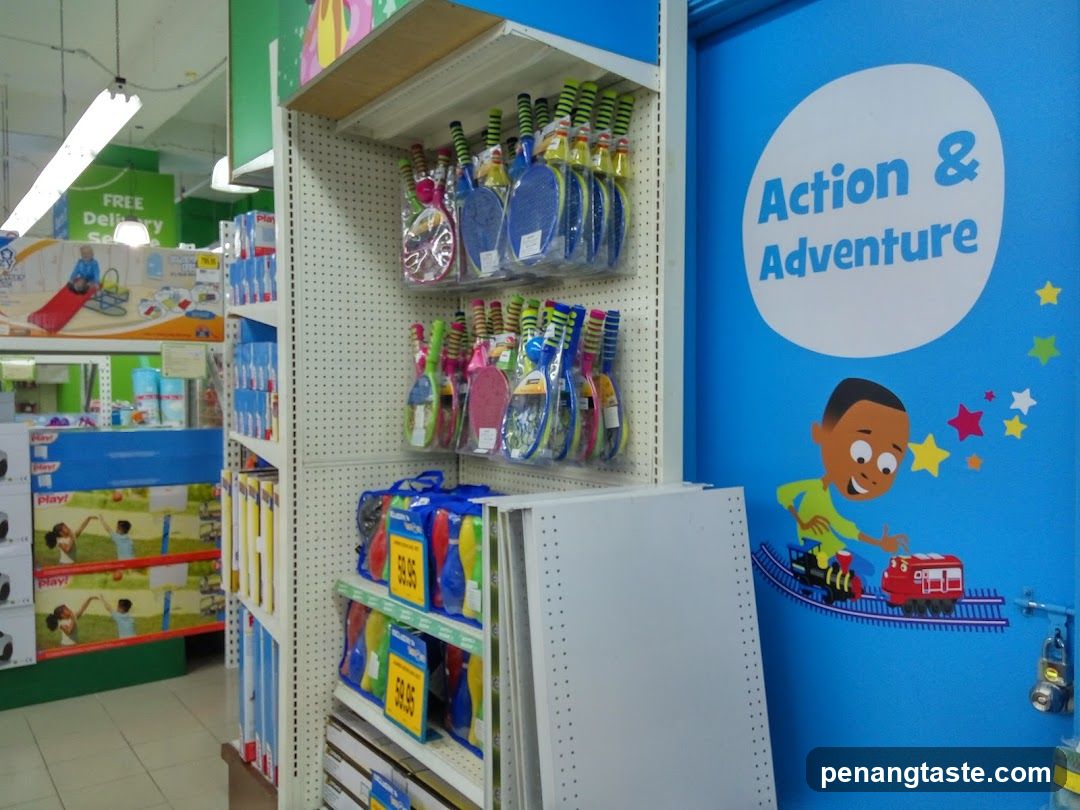 Toys and Games Display
