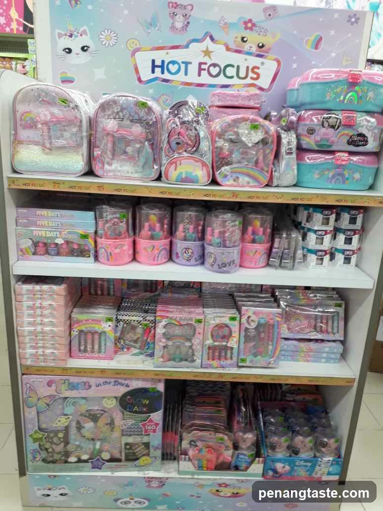 Hot Focus Merchandise Display