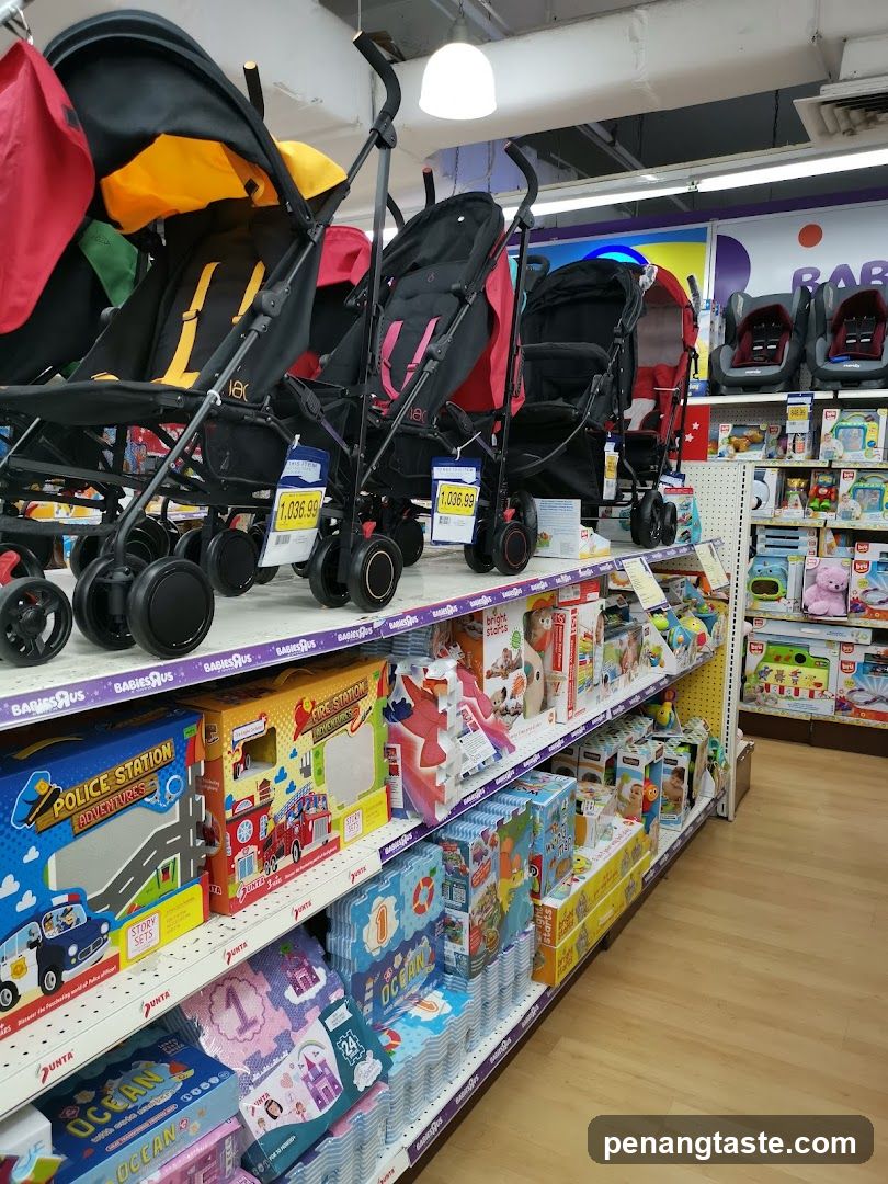 Baby Store Aisles