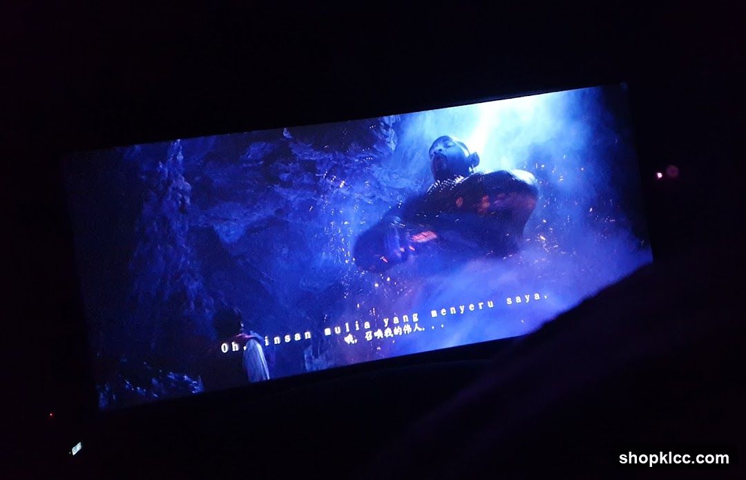 Movie Scene with Subtitles