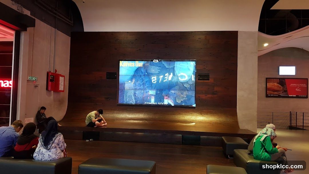 People waiting in a lounge area