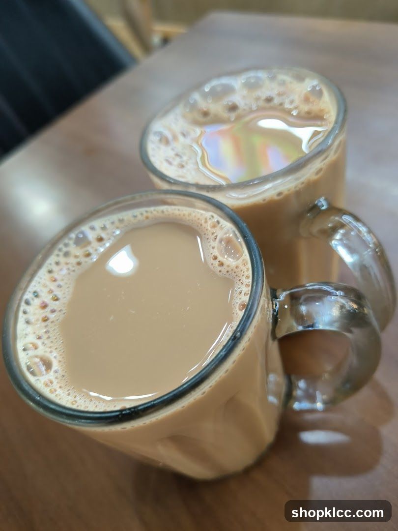 Two Mugs of Milk Tea