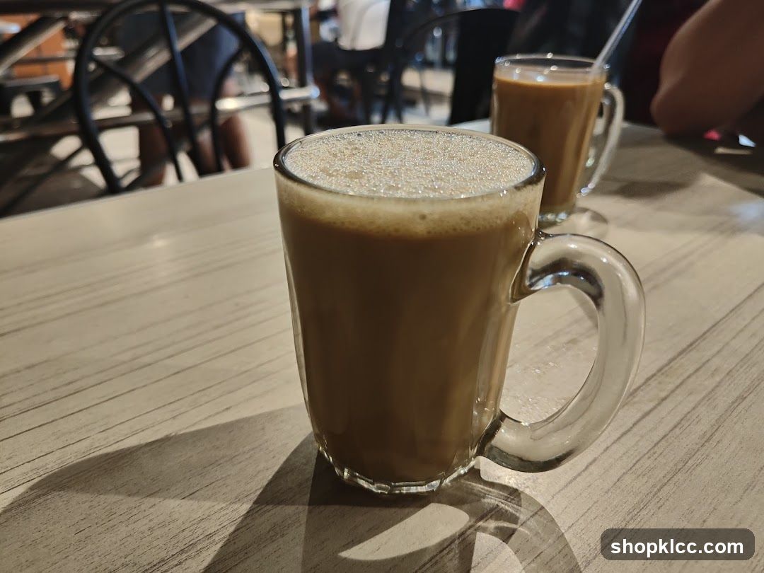 Two Glasses of Milk Tea