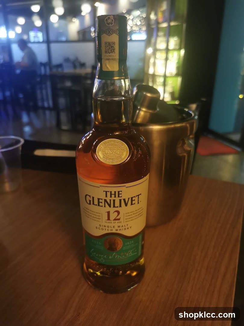 The Glenlivet 12 Year Old Scotch Whisky