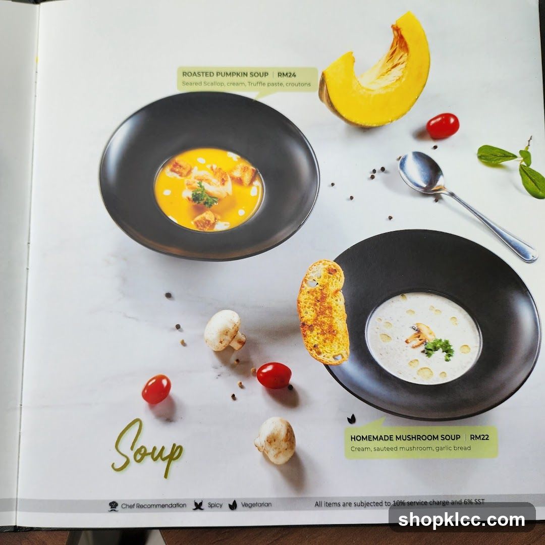 Soup Menu