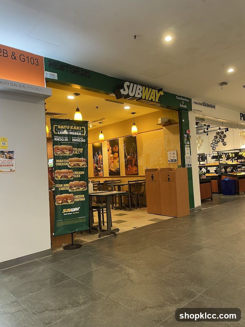 Subway Center Point