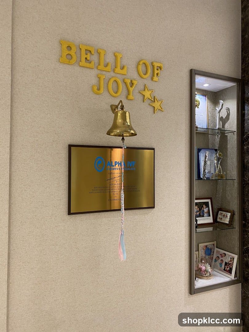 Bell of Joy and Awards Display