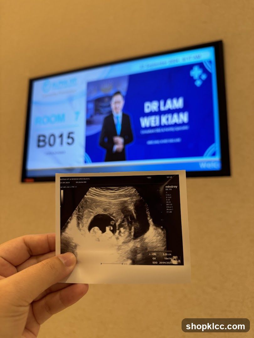 Ultrasound Image and Waiting Room Display