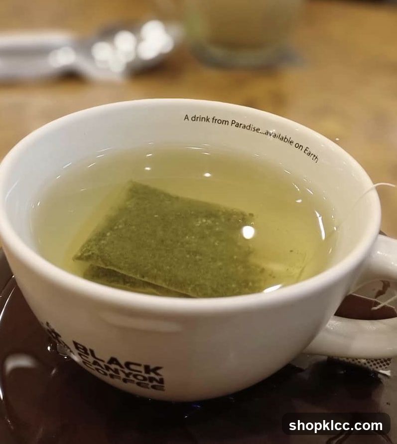 Tea in a mug