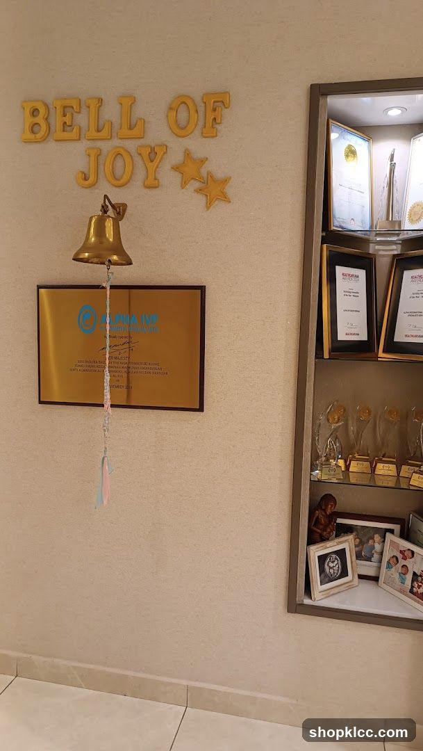 Bell of Joy and Awards Display