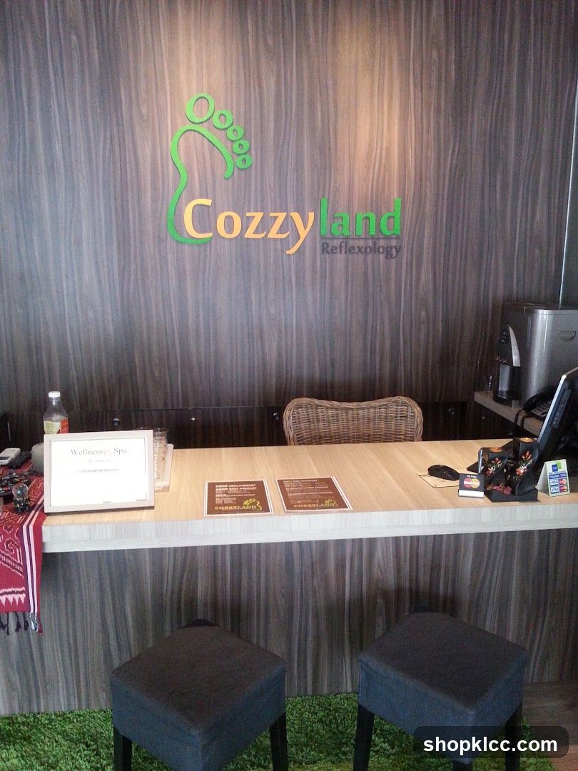 Cozzyland Reflexology Reception