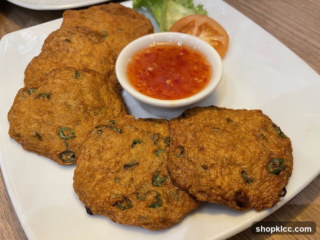 Fish Cakes with Sweet Chili Sauce