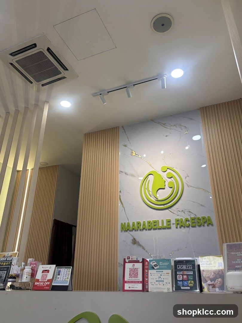 Spa Reception Area